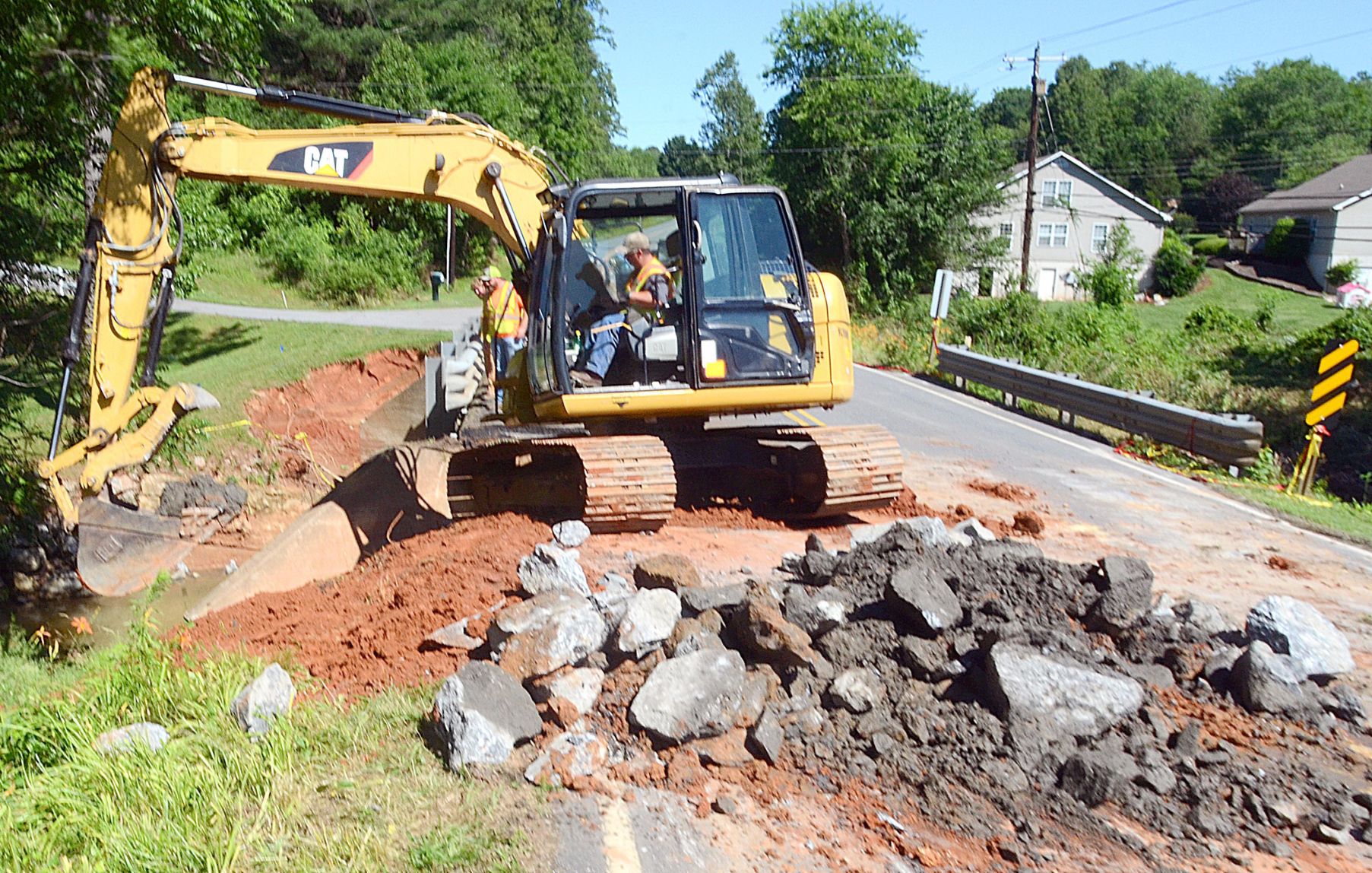 Kool Park Road bridge repair